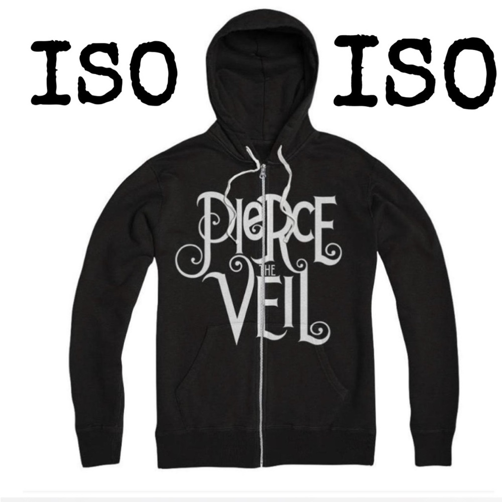 Black pierce the veil zip up